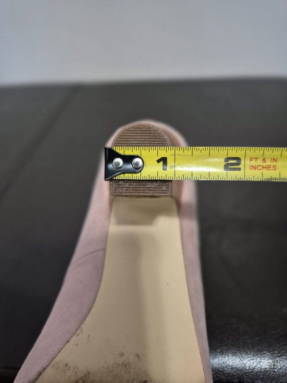 Pink Open Toe Pumps - Picture 6 of 6